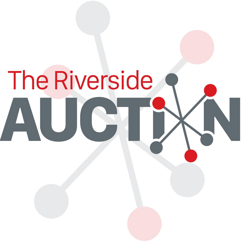 The Riverside Auction logo