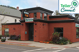 Greenfield Savings Bank Shelburne Falls Walk-up Teller Connect ATM