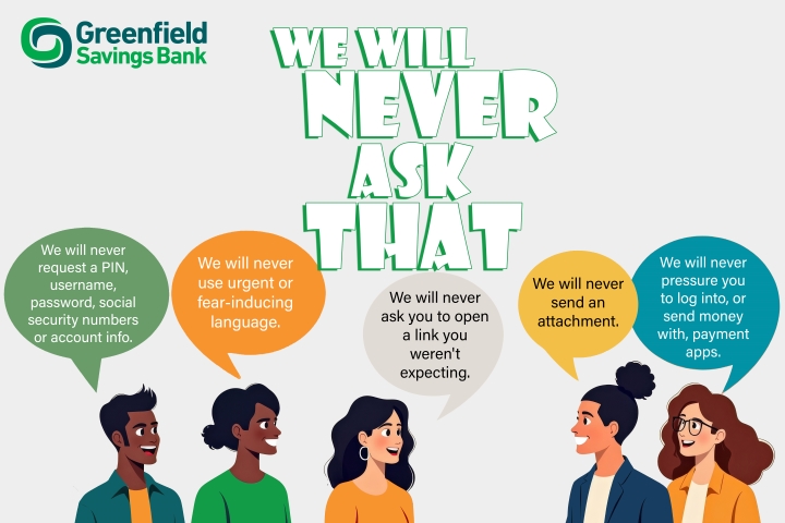 Illustration of 5 people with talk bubbles. The bubbles' words are the same as the tips in the article
