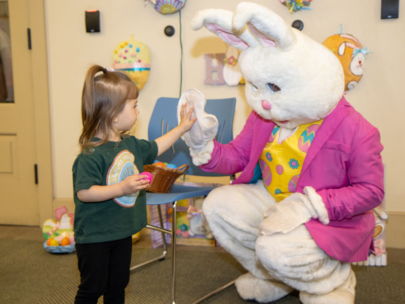 Community driven banking with the Easter Bunny