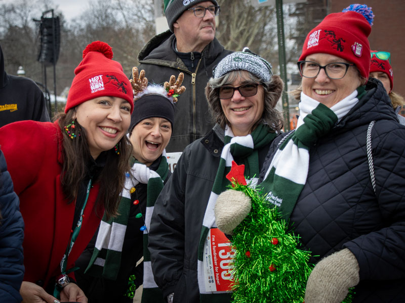 Community driven banking at the Hot Chocolate Run