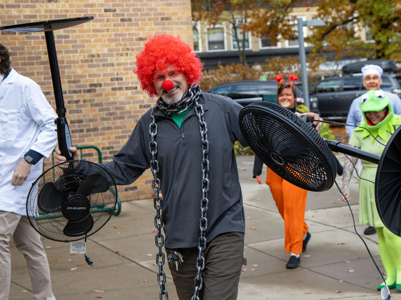 Community driven banking at Halloween