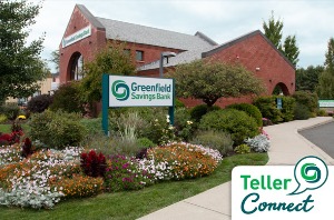 Greenfield Savings Bank drive up teller connect ATM